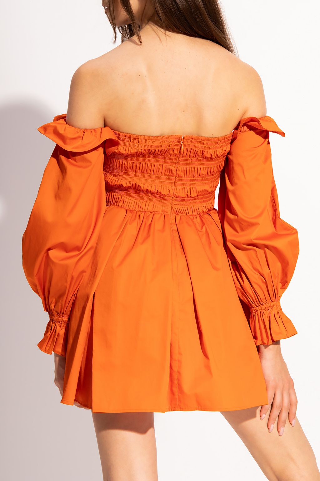 Self portrait outlet orange dress